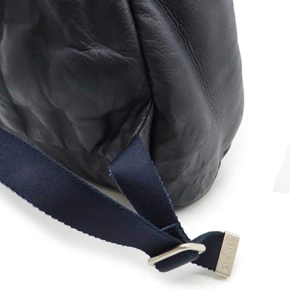Chanel Doudoune Leather Backpack - Picture 5 of 8
